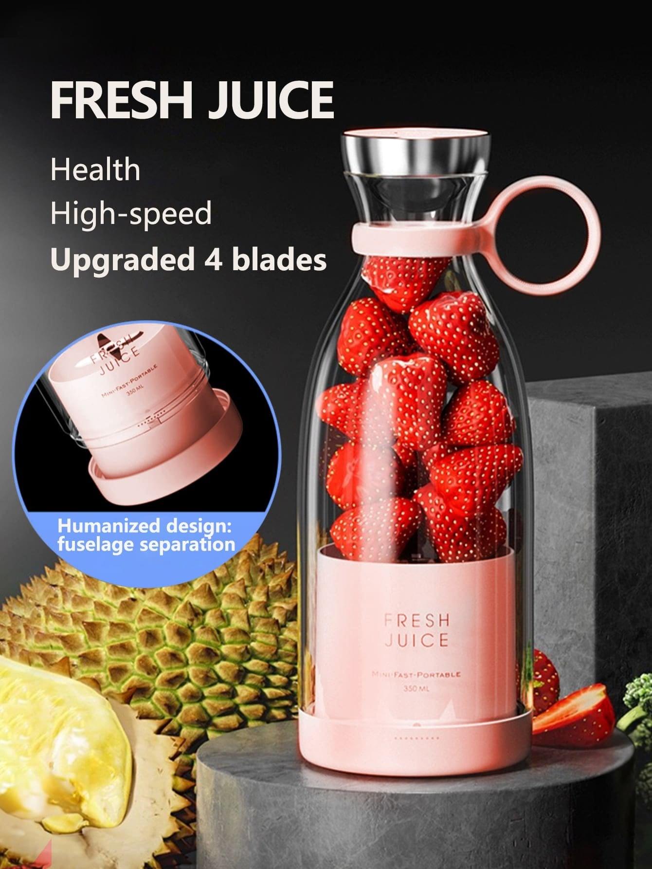 Blend & Go: USB Rechargeable Portable Juicer - Fresh Fruit Smoothie Maker Roposo Clout