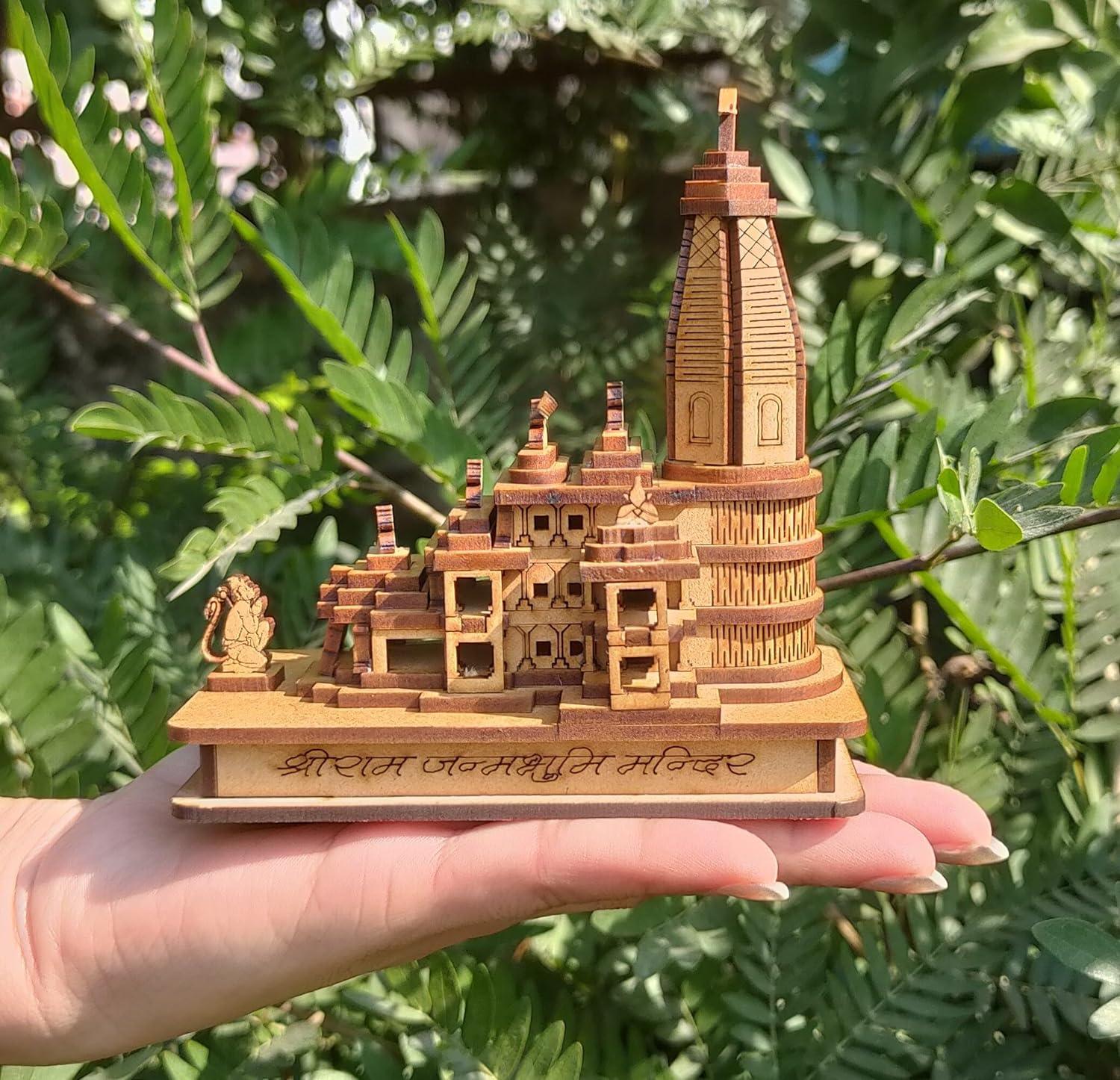 Shree Ram Janmabhoomi Wooden Temple, Ayodhya - BelleBoutique.in