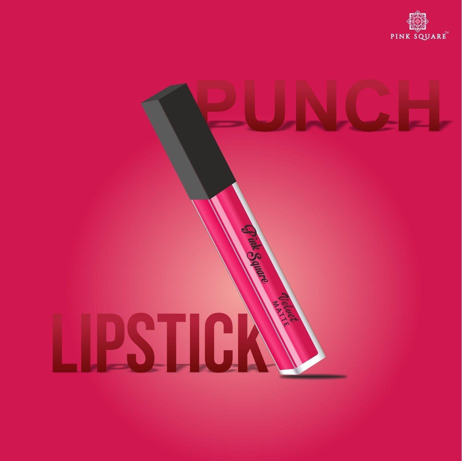 FlawlessMatte Punch: Dark Pink Long-Lasting Liquid Lipstick for Women - 3ml (Pack of 1) Roposo Clout