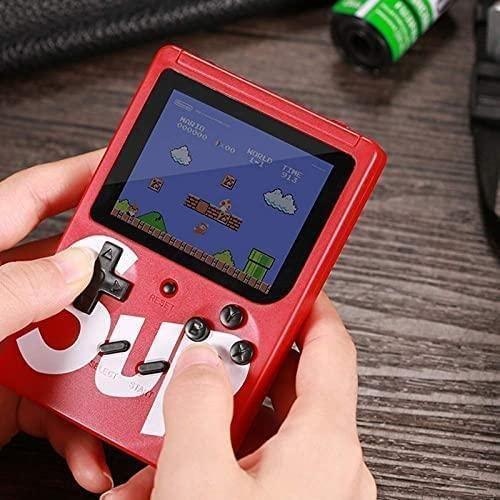 400 In 1 Sup Video Games Portable, Led Screen And USB Rechargeable (Multi Color ,1 Pcs) - BelleBoutique.in