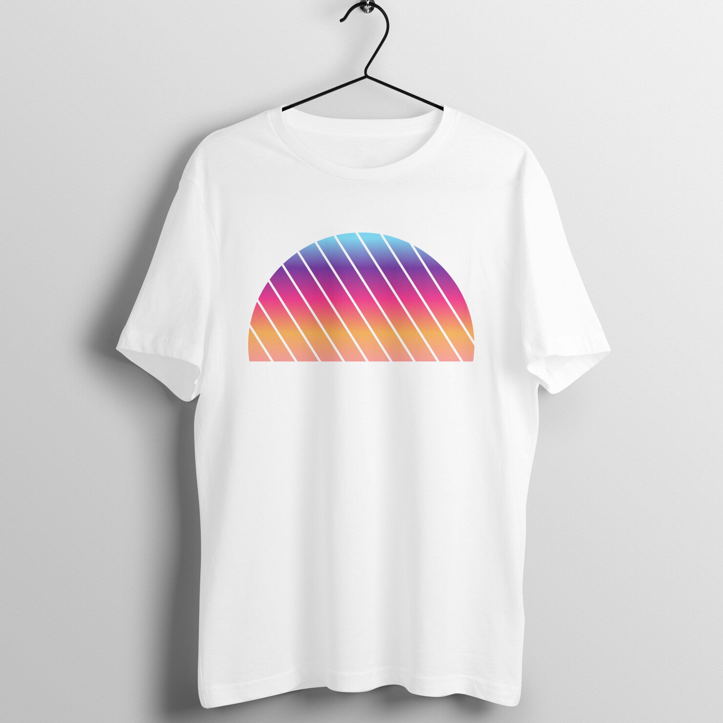 Summer Sea Gradient Sunset Design T-shirt For Man Printrove